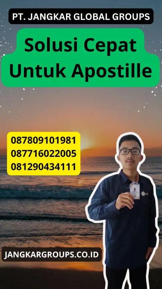 Solusi Cepat Untuk Apostille