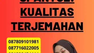 Solusi Jasa Translate Spanyol: Kualitas Terjemahan