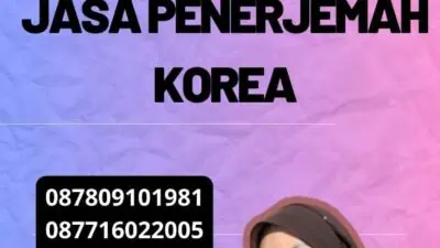 Solusi Profesional Jual Jasa Penerjemah Korea