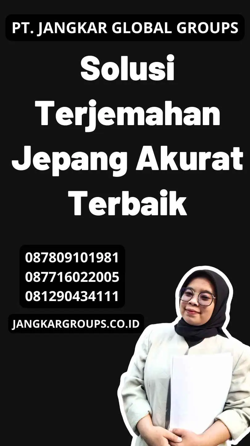 Solusi Terjemahan Jepang Akurat Terbaik