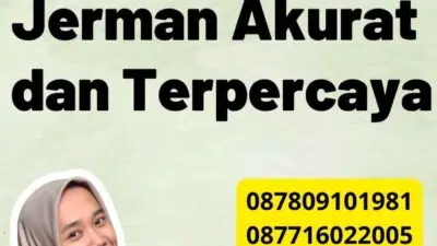 Solusi Terjemahan Jerman Akurat dan Terpercaya