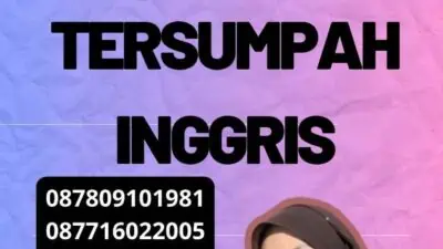 Stempel Penerjemah Tersumpah Inggris