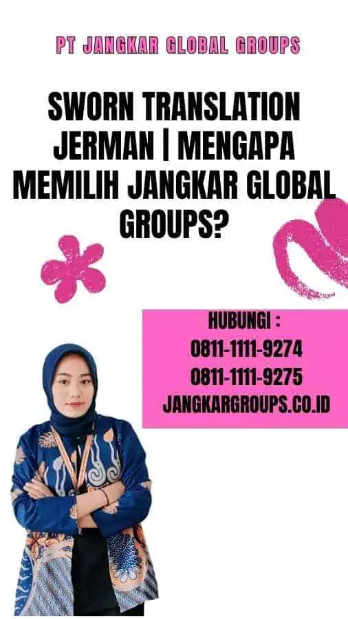 Sworn Translation Jerman Mengapa Memilih Jangkar Global Groups