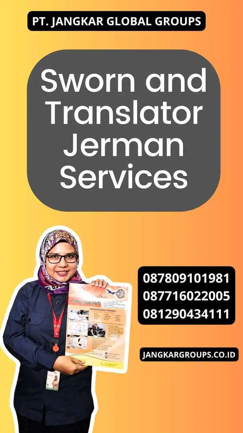 Sworn and Translator Jerman Services