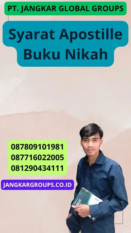 Syarat Apostille Buku Nikah