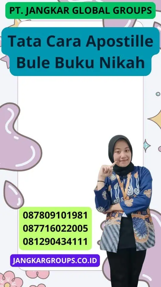 Tata Cara Apostille Bule Buku Nikah