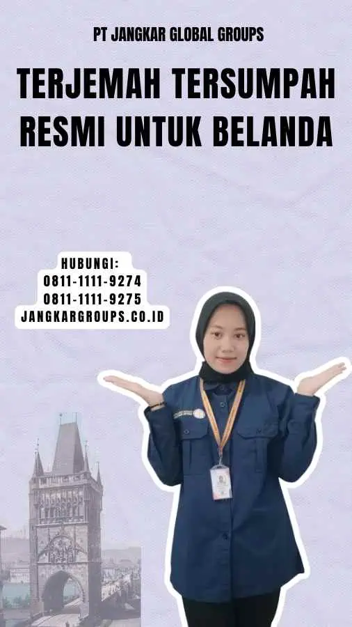 Terjemah Tersumpah Resmi untuk Belanda