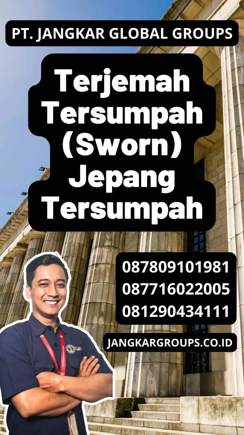 Terjemah Tersumpah (Sworn) Jepang Tersumpah