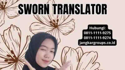 Terjemah Untuk Bahasa Arab Indonesia: Layanan Sworn Translator