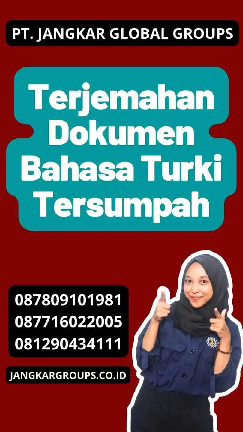 Terjemahan Dokumen Bahasa Turki Tersumpah