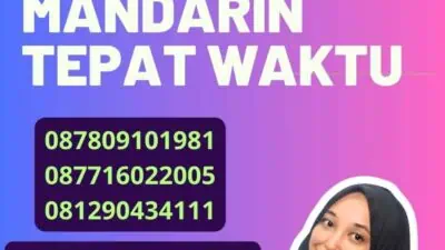 Translate Bahasa Indonesia-Mandarin Tepat Waktu