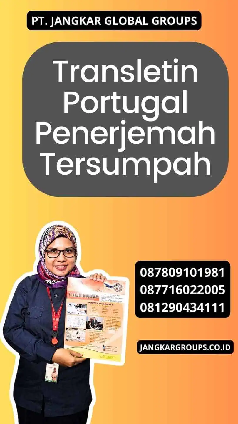 Transletin Portugal Penerjemah Tersumpah