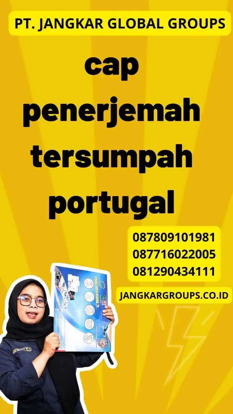 cap penerjemah tersumpah portugal