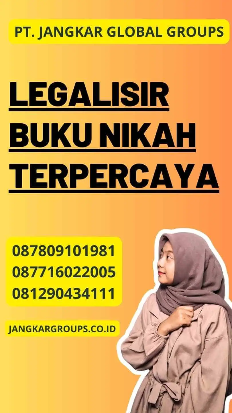 legalisir buku nikah Terpercaya