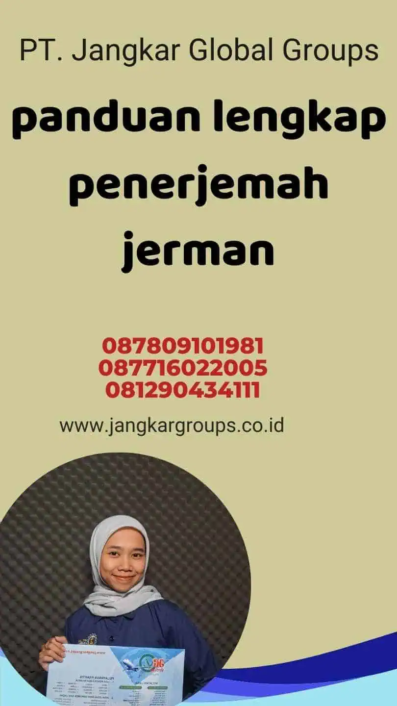 panduan lengkap penerjemah jerman