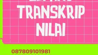 penerjemah jepang transkrip nilai