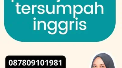 sulitnya penerjemah tersumpah inggris