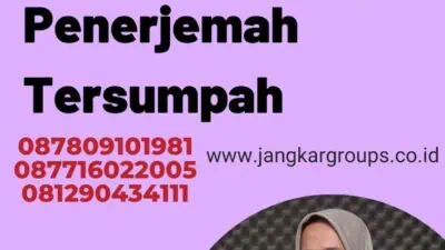 translate jerman ijazah sma Penerjemah Tersumpah