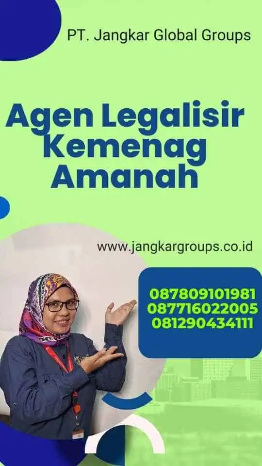 Agen Legalisir Kemenag Amanah