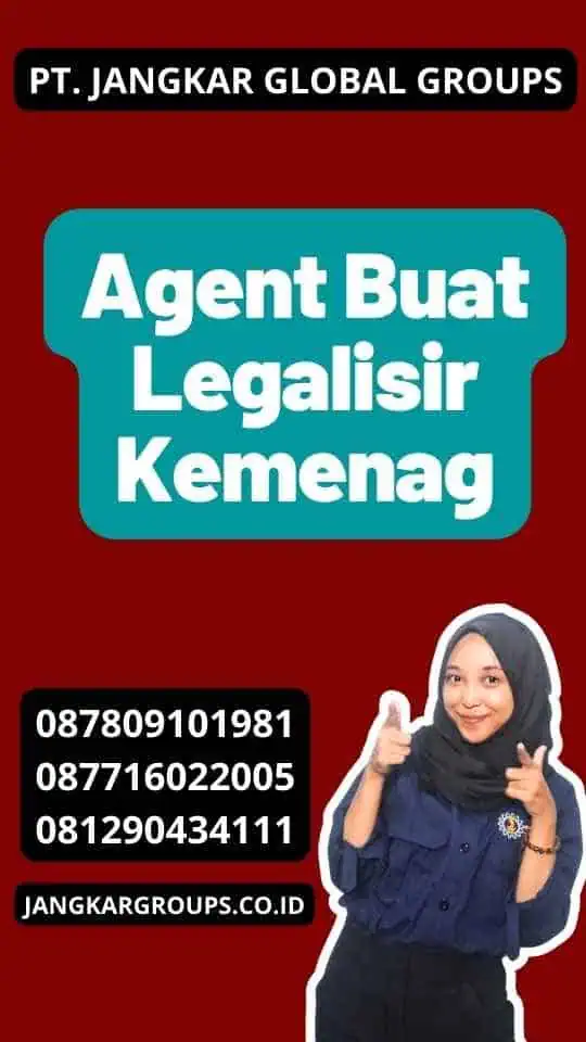 Agent Buat Legalisir Kemenag