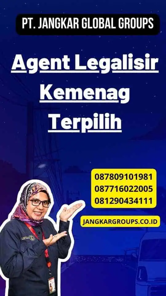 Agent Legalisir Kemenag Terpilih