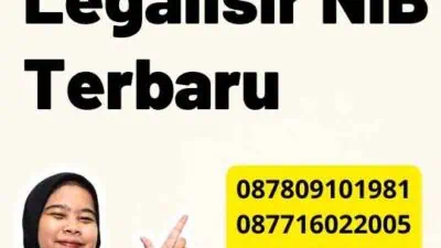 Agent Legalisir NIB Terbaru