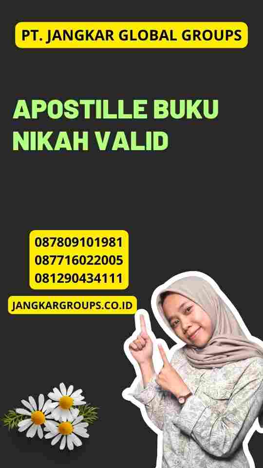 Apostille Buku Nikah Valid