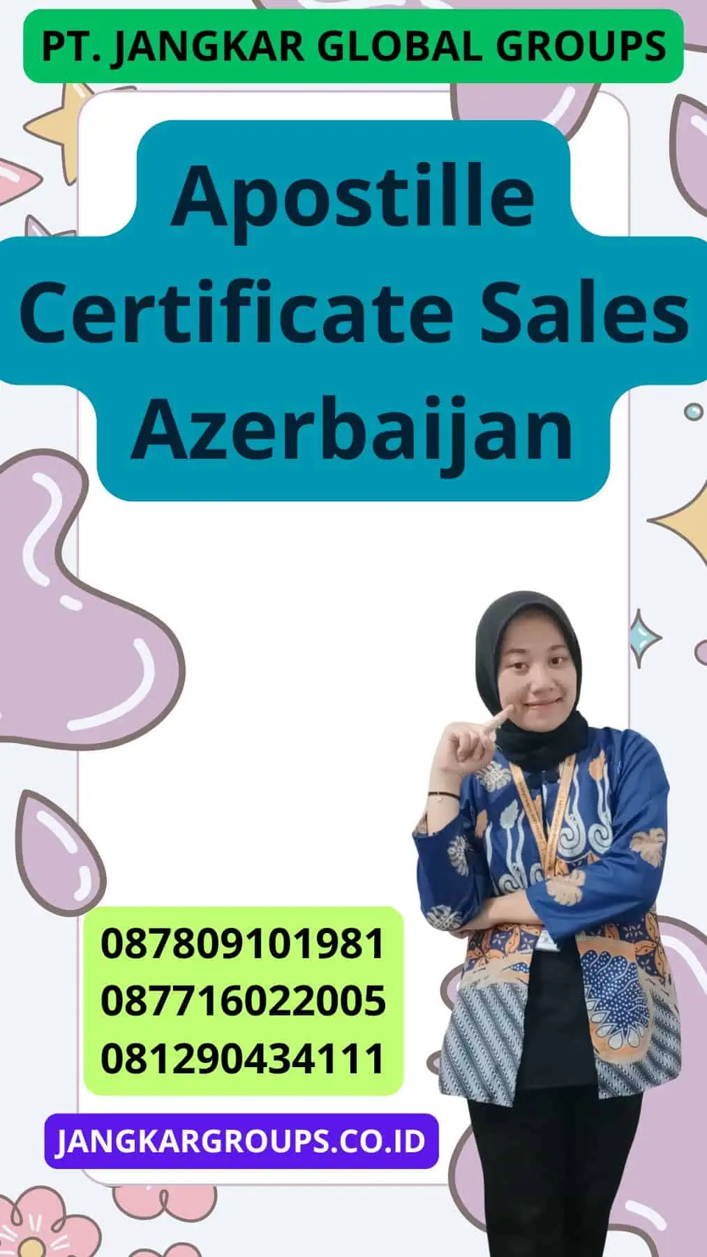 Apostille Certificate Sales Azerbaijan