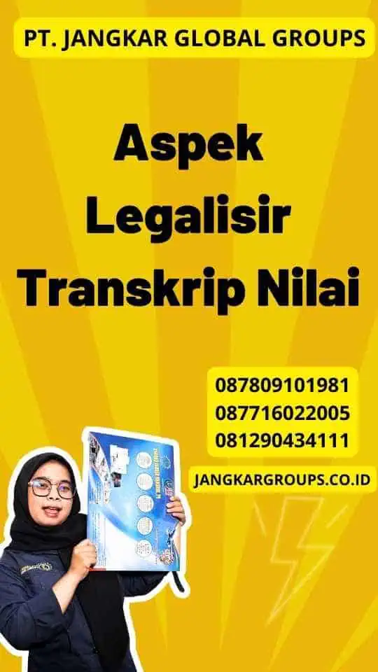 Aspek Legalisir Transkrip Nilai