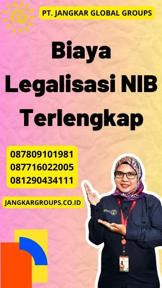 Biaya Legalisasi NIB Terlengkap