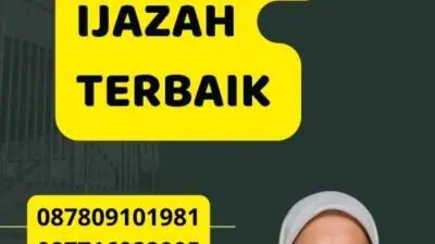 Biaya Legalisir Ijazah Terbaik