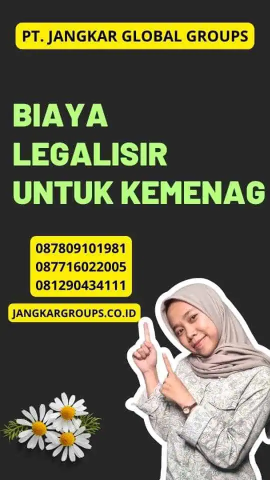 Biaya Legalisir untuk Kemenag