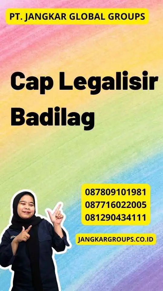 Cap Legalisir Badilag