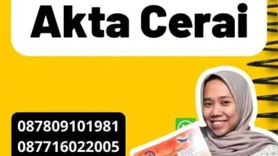 Cap Untuk Legalisir Akta Cerai