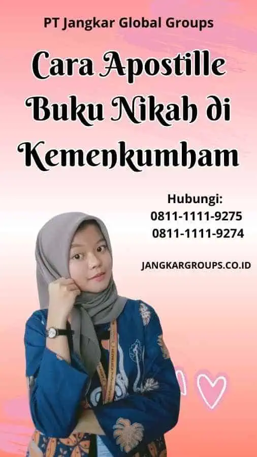 Cara Apostille Buku Nikah di Kemenkumham