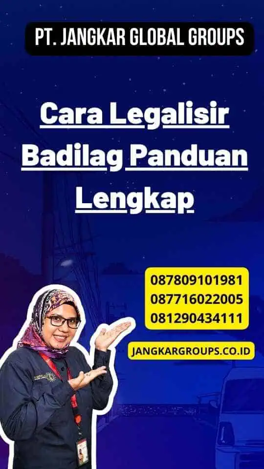 Cara Legalisir Badilag Panduan Lengkap