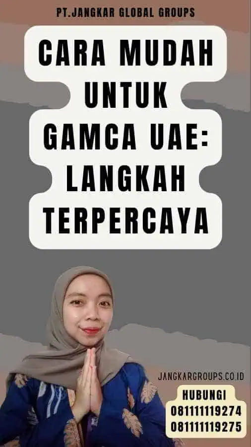 Cara Mudah Untuk Gamca UAE Langkah Terpercaya