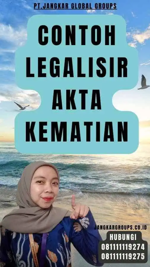 Contoh Legalisir Akta Kematian