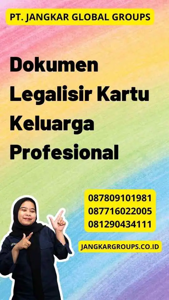 Dokumen Legalisir Kartu Keluarga Profesional