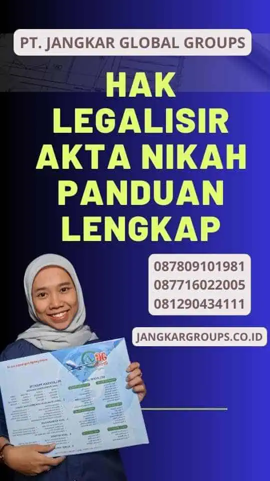 Hak Legalisir Akta Nikah Panduan Lengkap