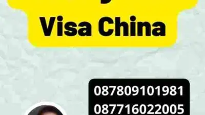 Informasi Penting Telex Visa China