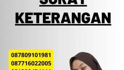 Jasa Legalis Surat Keterangan