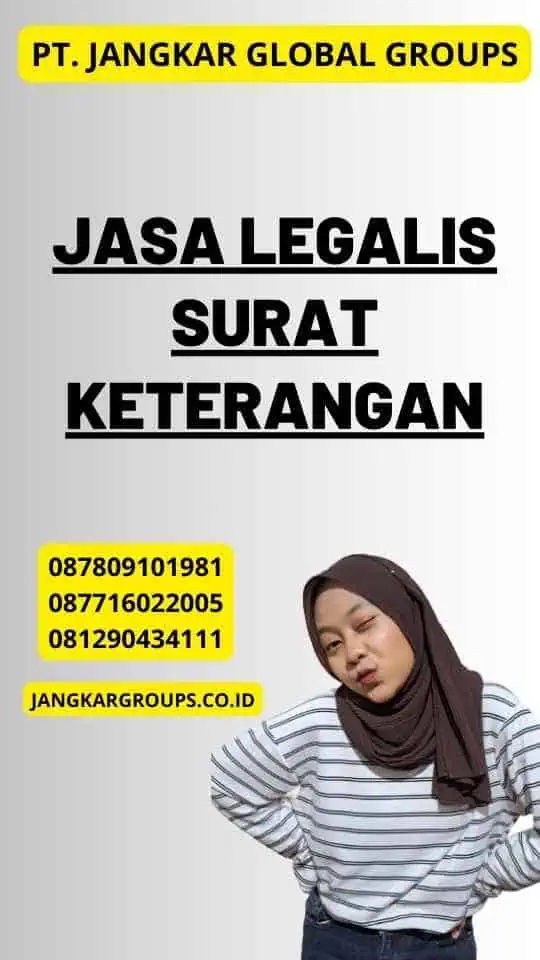 Jasa Legalis Surat Keterangan