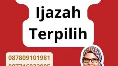 Jasa Legalisasi Ijazah Terpilih