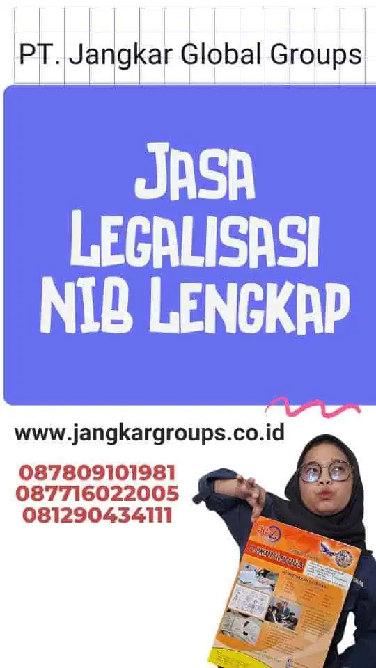 Jasa Legalisasi NIB Lengkap