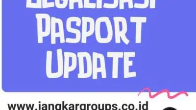 Jasa Legalisasi Pasport Update