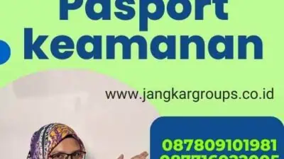 Jasa Legalisasi Pasport keamanan