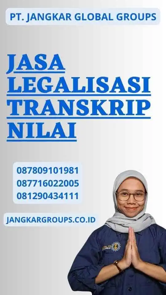 Jasa Legalisasi Transkrip Nilai