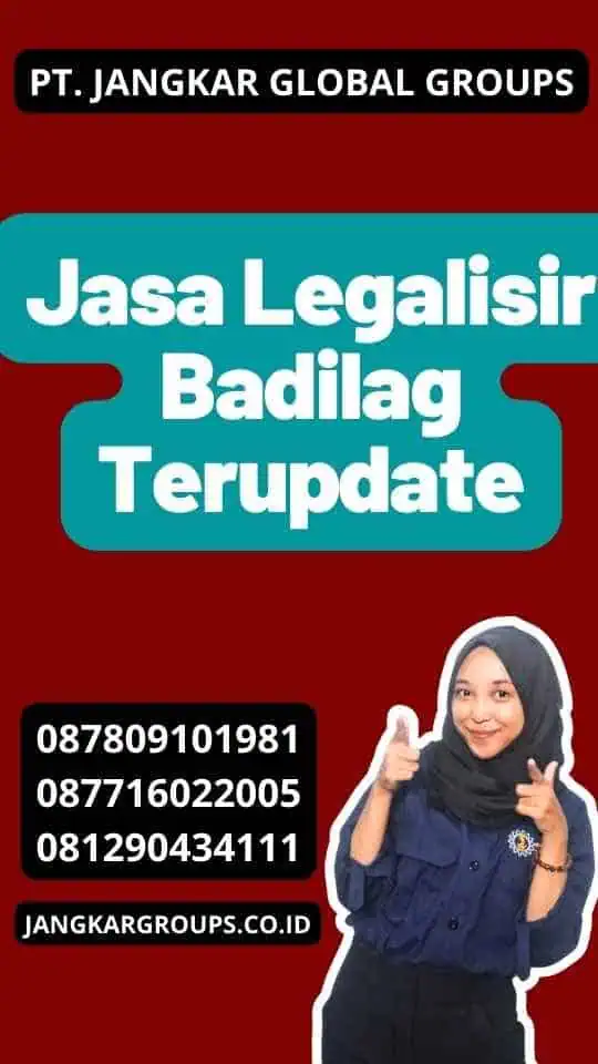 Jasa Legalisir Badilag Terupdate