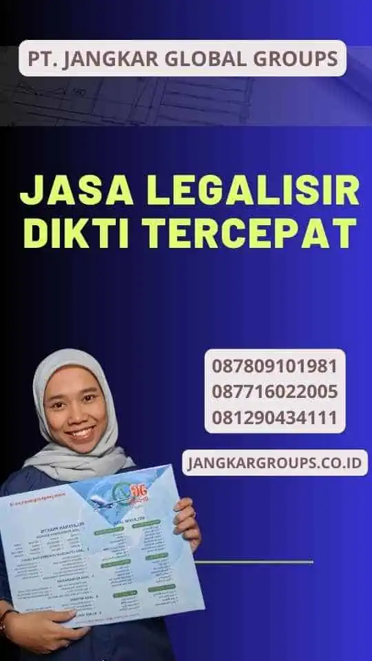 Jasa Legalisir Dikti Tercepat